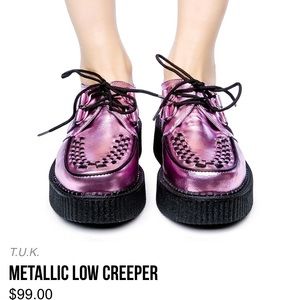 T.U.K. Metallic Low Creepers